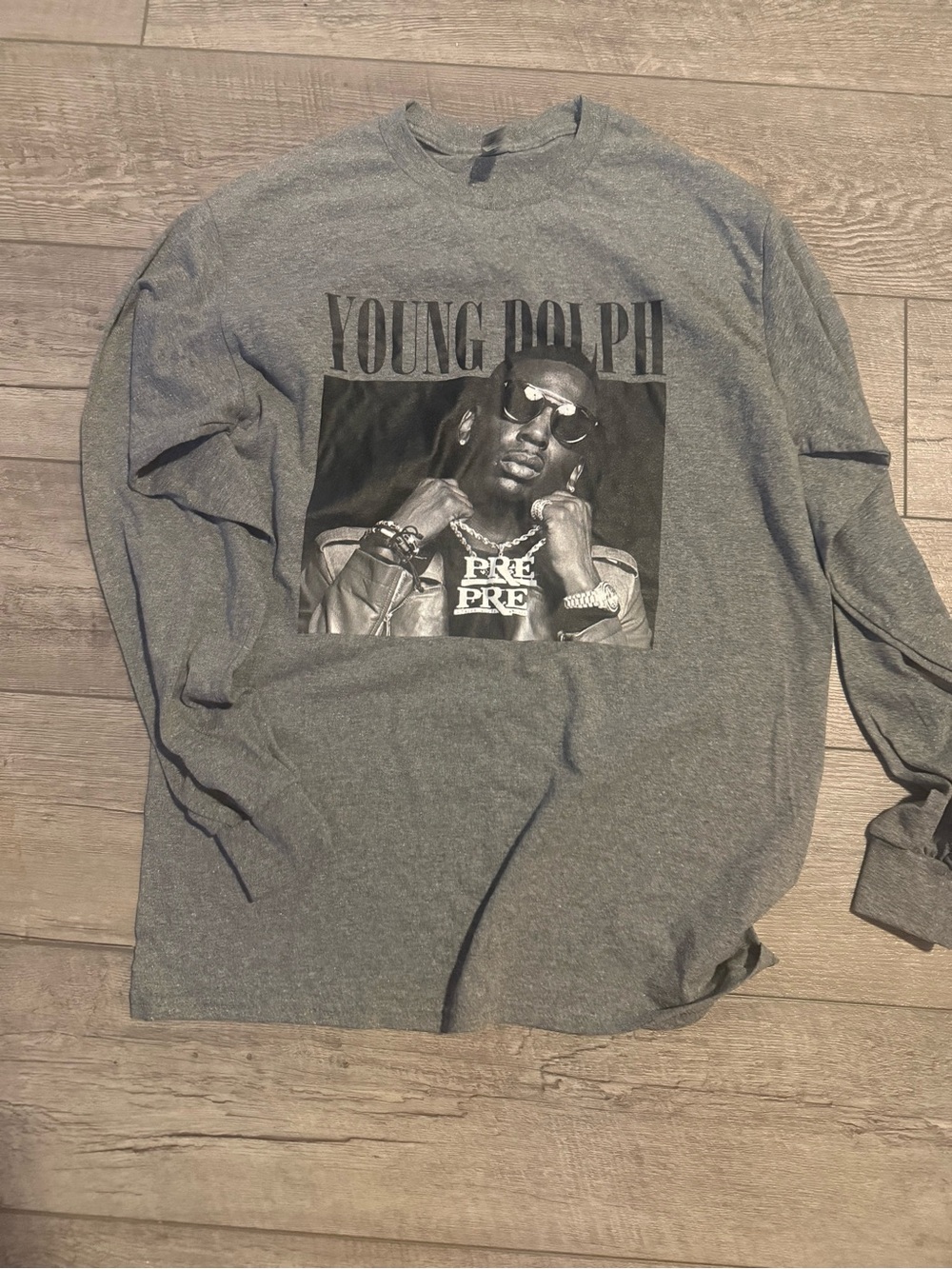 NWOT Young Dolph Long Sleeve T Shirt